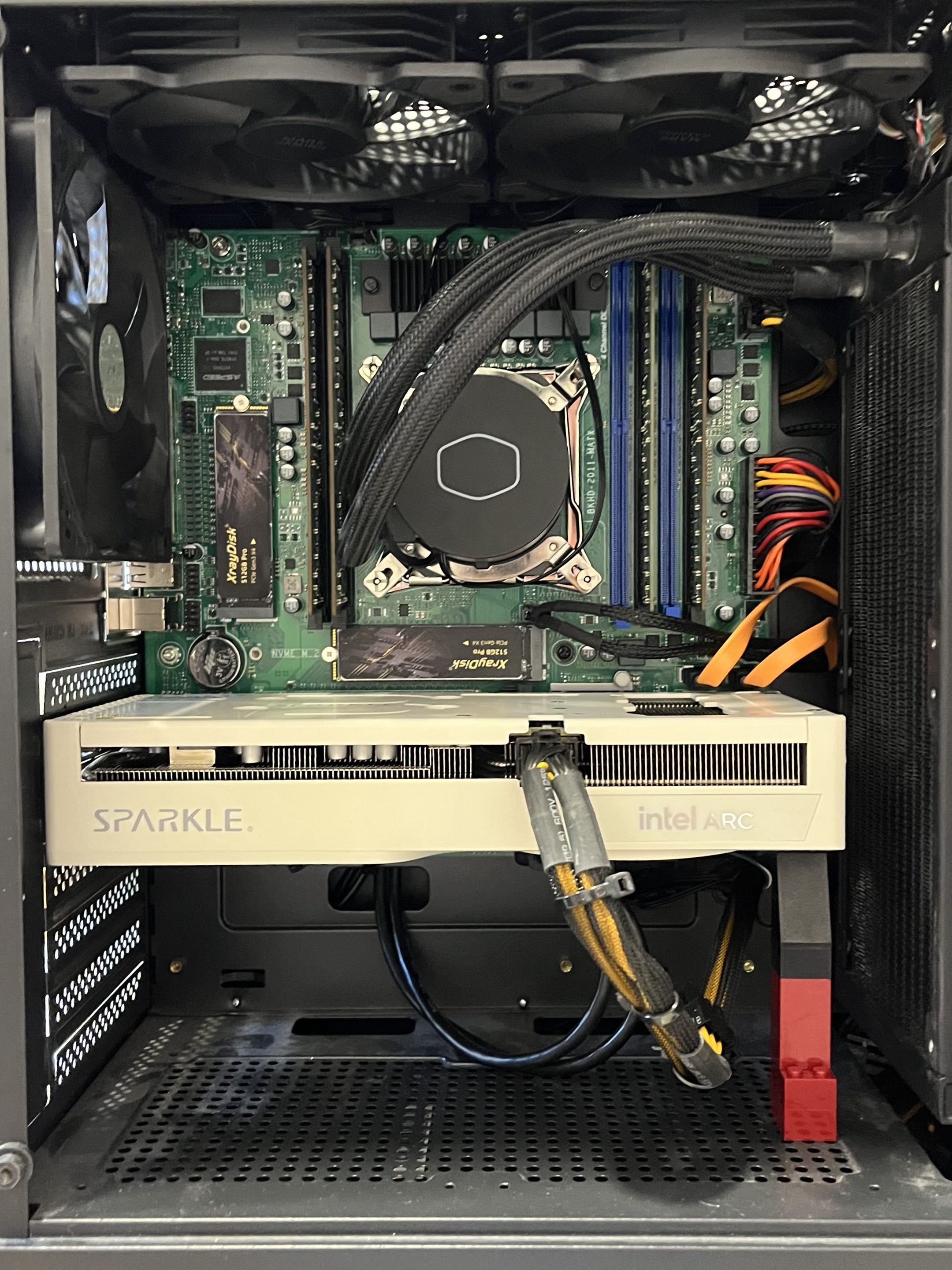 IA locale — infrastructure Proxmox homelab